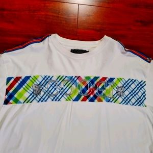 Coogi Embroidered Spell Out Logo T-shirt
